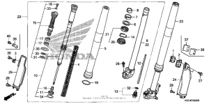  Передняя вилка