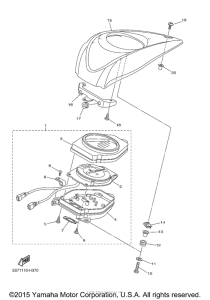 XVS950A Приборы