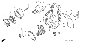 CR250R Воздухоочиститель