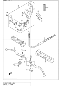 AN400 Рулевой рычаг