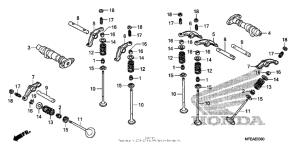 VT750C2B Распределительный вал