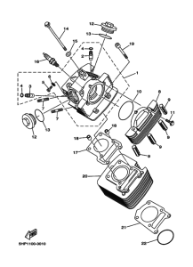 TTR125E Цилиндр