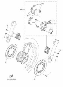  Передний суппорт