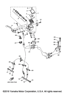 FJ09 Главный тормозной цилиндр