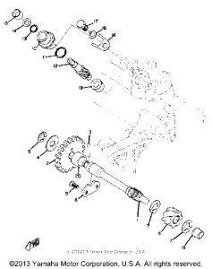 RD250B Тахометр