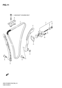 GSX-R1000 Держатель направляющей