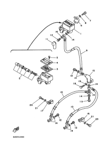 RZ350 ﾌﾛﾝﾄﾏｽﾀｼﾘﾝﾀﾞ