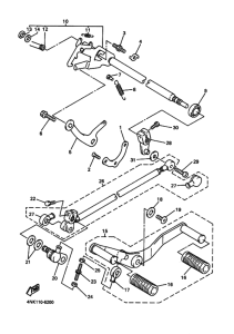XVZ13TFS Shaft shift