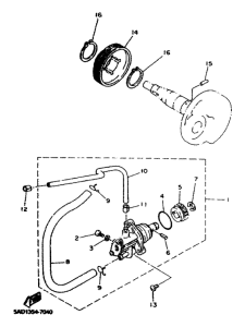 YN50R Масляный насос