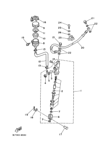  Задний торм цилиндр