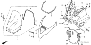 NSS250 Front cover shutter