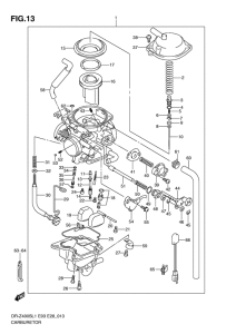 DR-Z400 Carburetor assy
