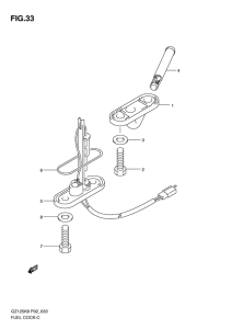 GZ125 Топливный кран