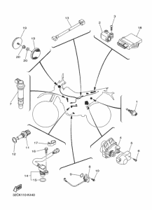 WR250R Электрика 1