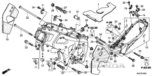 CBR600RR (ABS) Рама