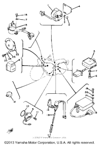 XS400SG Электрика