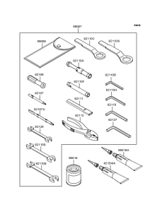 ZX600 Owner's tools