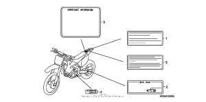  Лейбл предостережения