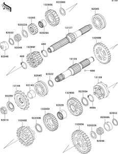 ZR1200 Трансмиссия