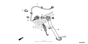 NC700X (DCT) Подножка
