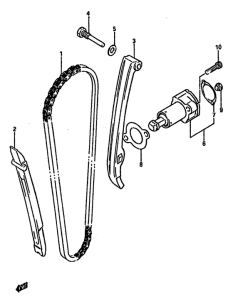 DR600 Держатель направляющей