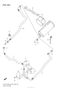GSX-R1000Z Evap System (Gsx-R1000Zl3 E33)