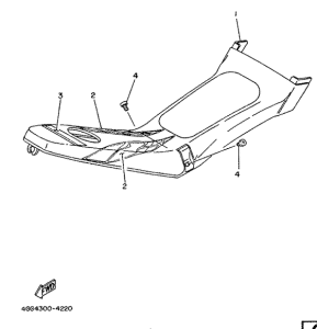 TY250Z Сиденье