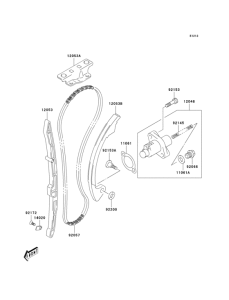  Cam chain / tensioner