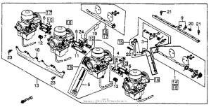 CB750 Карбюратор