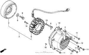 VFR750F Генератор