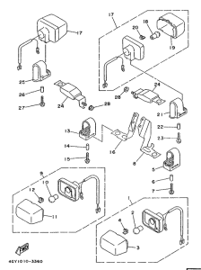 TT250R Поворотники