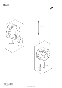 GW250 Рулевые переключатели