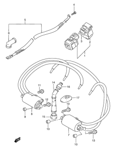 GSF1200S (ABS) Equipo electrico
