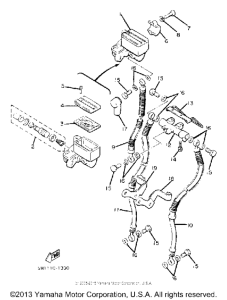 XV920RH Главный тормозной цилиндр