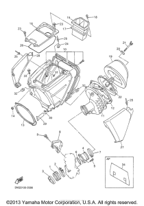 WR426FP Впускная система