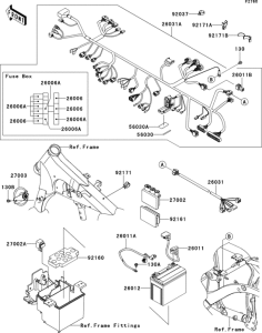 VN900 Электрика