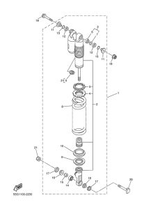 YZ250F Задняя подвеска
