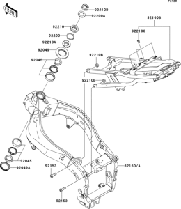 ZX636 Рама