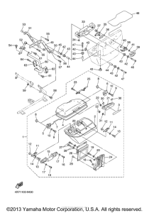 XVZ1300TFM Боковые кофры