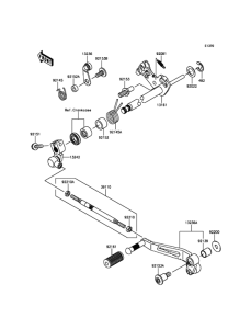 ZR800 Механизм переключения передач