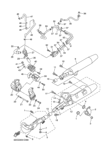 XVS650A Глушитель