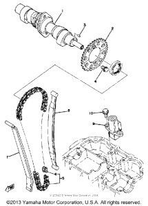 XS400H Camshaft-chain