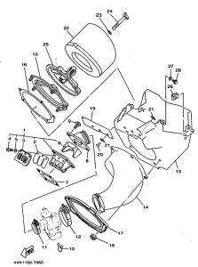 WR250Z Впускная система
