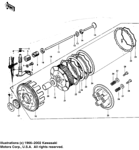 KX125 Бендикс