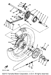 SR185J Переднее колесо