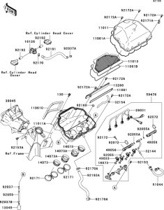 ZX600 Air cleaner(1 / 2)