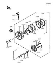 AR125S Сцепление