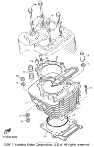 XT600EG Цилиндры