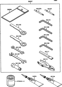KR250 Инструмент