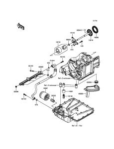 ZX1400 Масляный насос